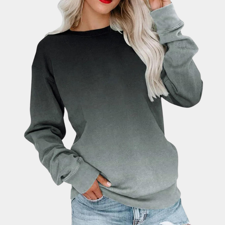 Ivet Sweatshirt Dégradé pour Femme | Pull Tendance & Confortable pour Tenues Décontractées