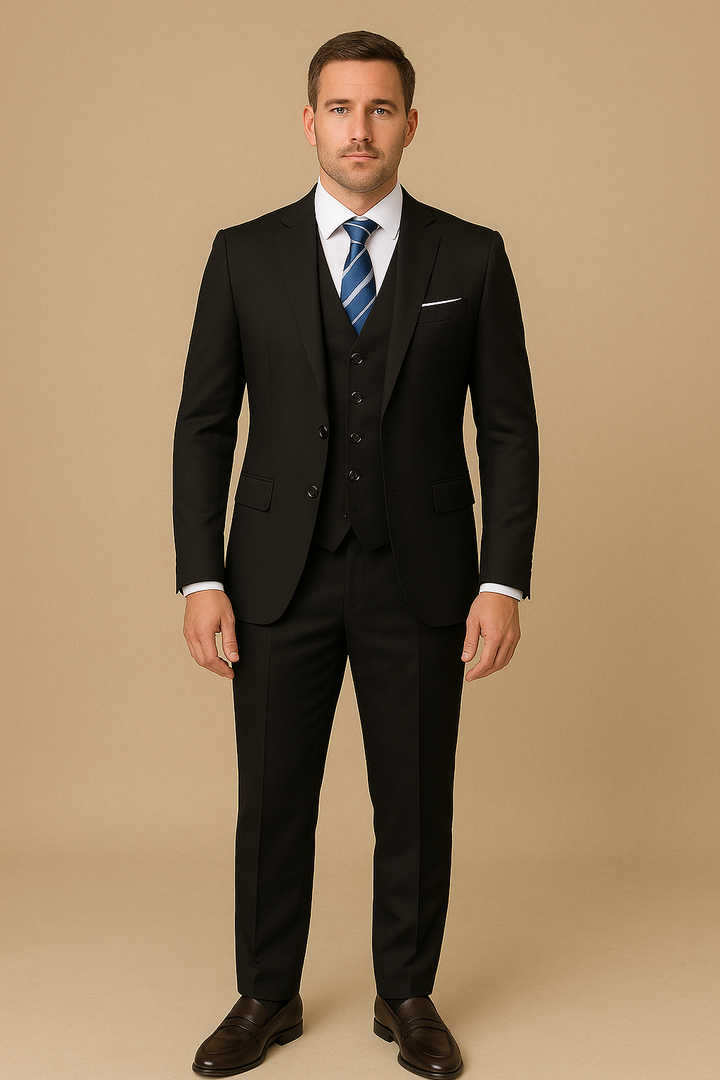 Completo da sposo classico formale | 3 pezzi