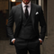 Costume homme 3 pièces - Slim Fit - veste gilet pantalon - mode business élégante - spécial automne