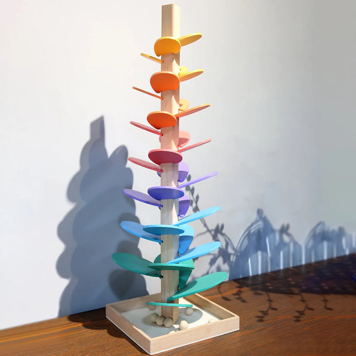 Arbre à sons interactif pour enfants | Jouet éducatif Tour de murmure arc-en-ciel