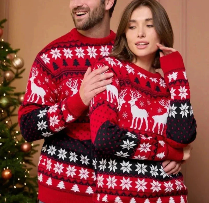 Suéter de Navidad para parejas - Unisex | Estilo casual y festivo
