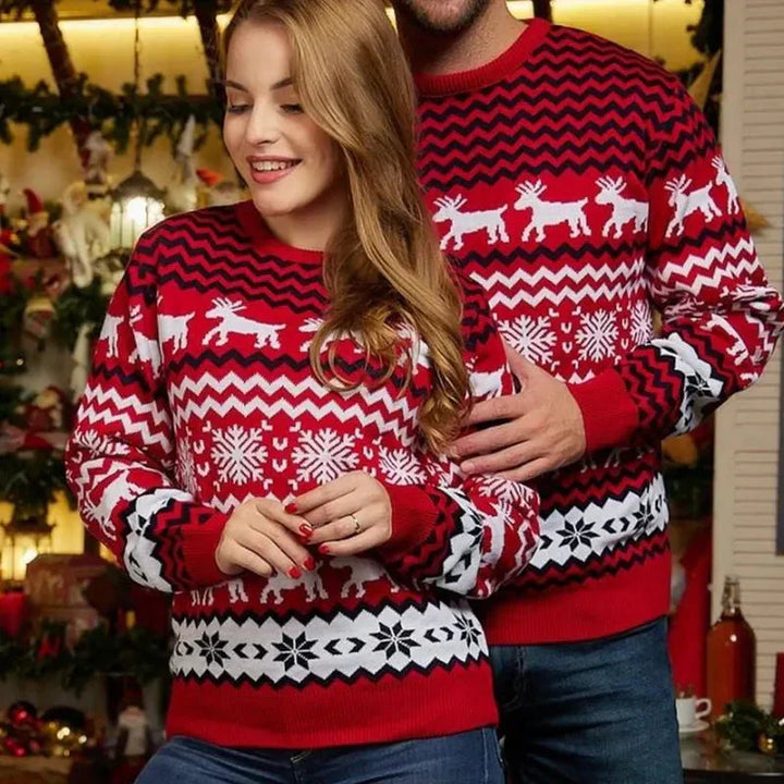 Suéter de Navidad para parejas - Unisex | Estilo casual y festivo