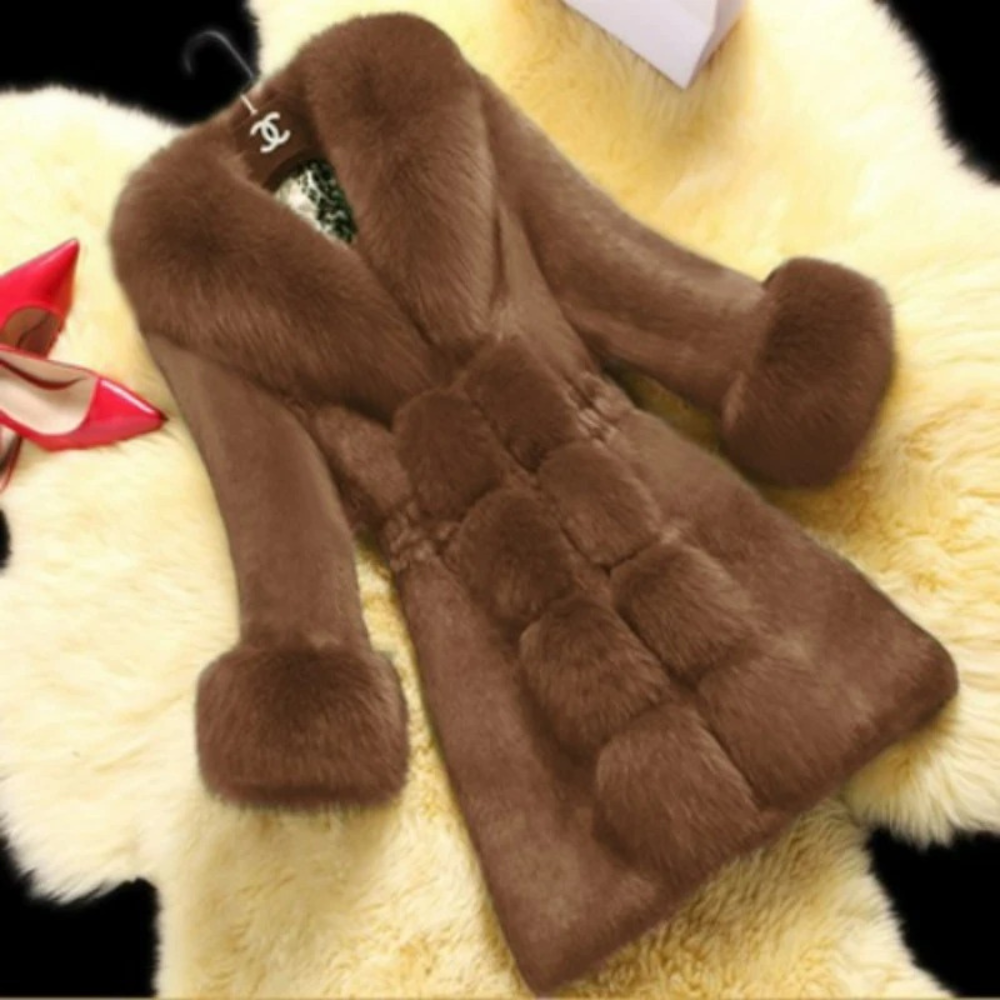 Pina Manteau en Peluche Tendance pour Femme | Chaleureux & Élégant