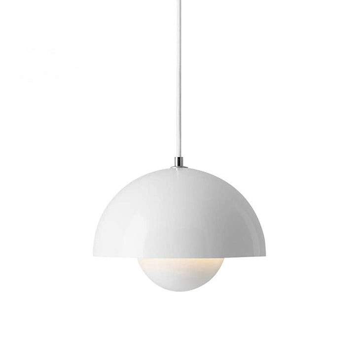 Suspension Auroraglo V2 - Lampe Moderne en Forme de Pot de Fleurs pour Chambre, Éclairage LED, Design Scandinave