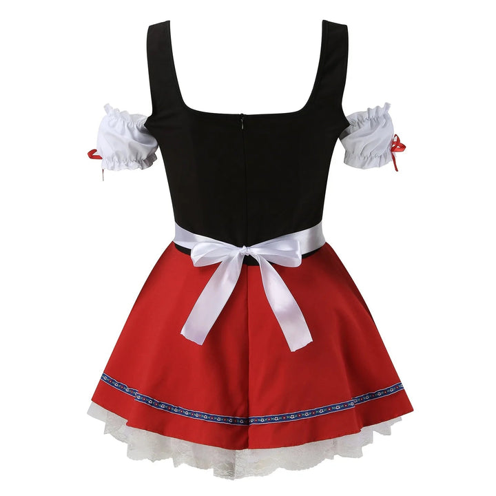Dirndl Rosalena | Robe Traditionnelle Femme Été, Coupe Cintrée, Détails Romantiques