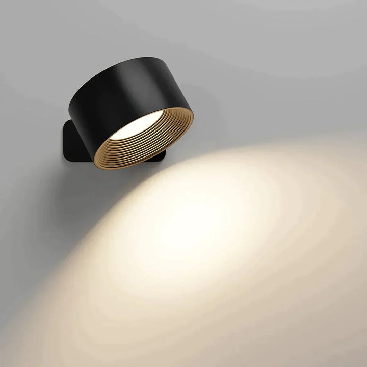 Applique murale rechargeable sans fil à 360° pour l'intérieur et l'extérieur