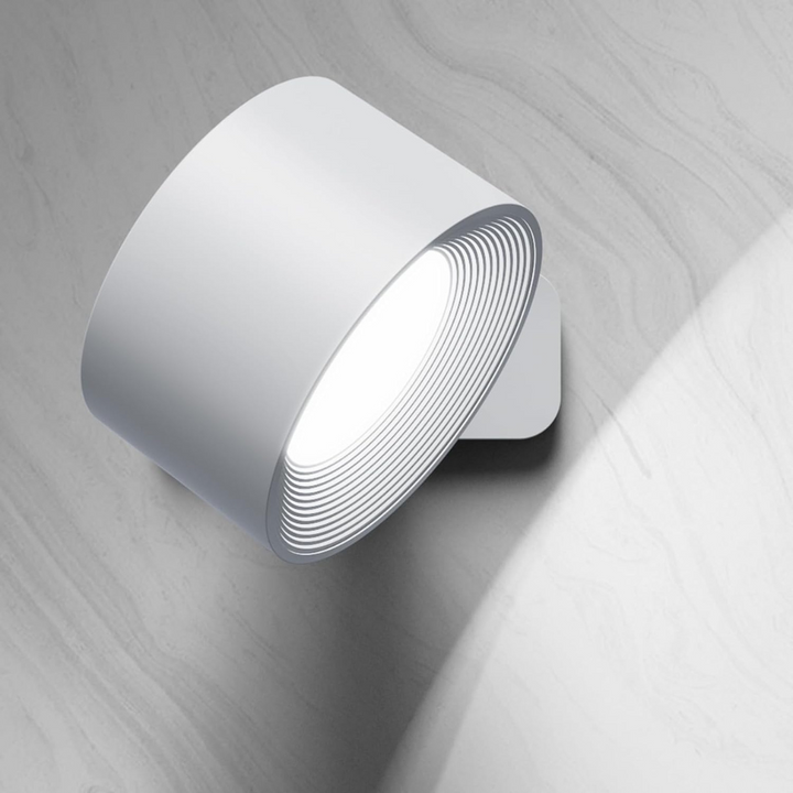 Applique murale rechargeable sans fil à 360° pour l'intérieur et l'extérieur