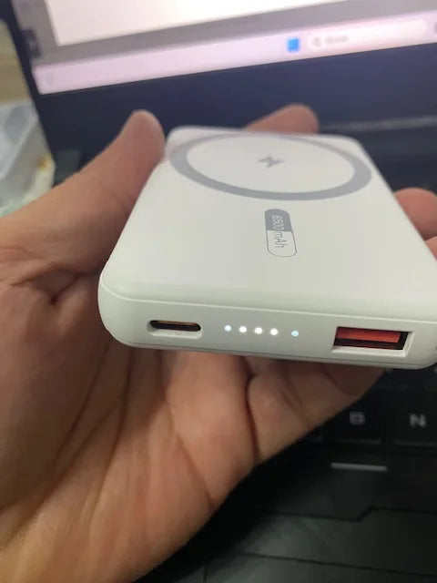Batterie Externe Magsafe 5000/6500/10000mAh | Charge Sans Fil | Compatible iPhone 12 à 15