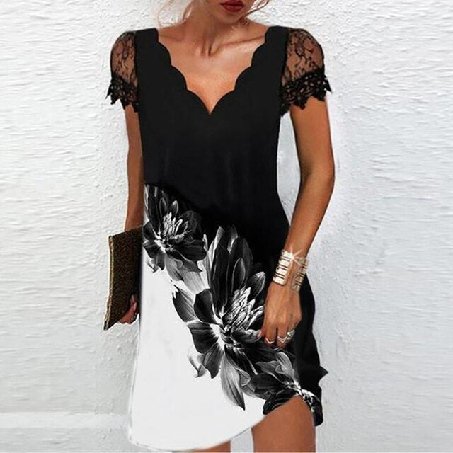 Livia Elegant Dress with Feminine Details | Perfect Fit & Comfort for Summer & Casual