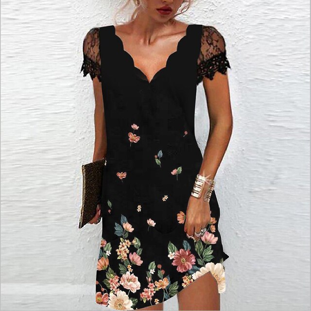 Livia Elegant Dress with Feminine Details | Perfect Fit & Comfort for Summer & Casual
