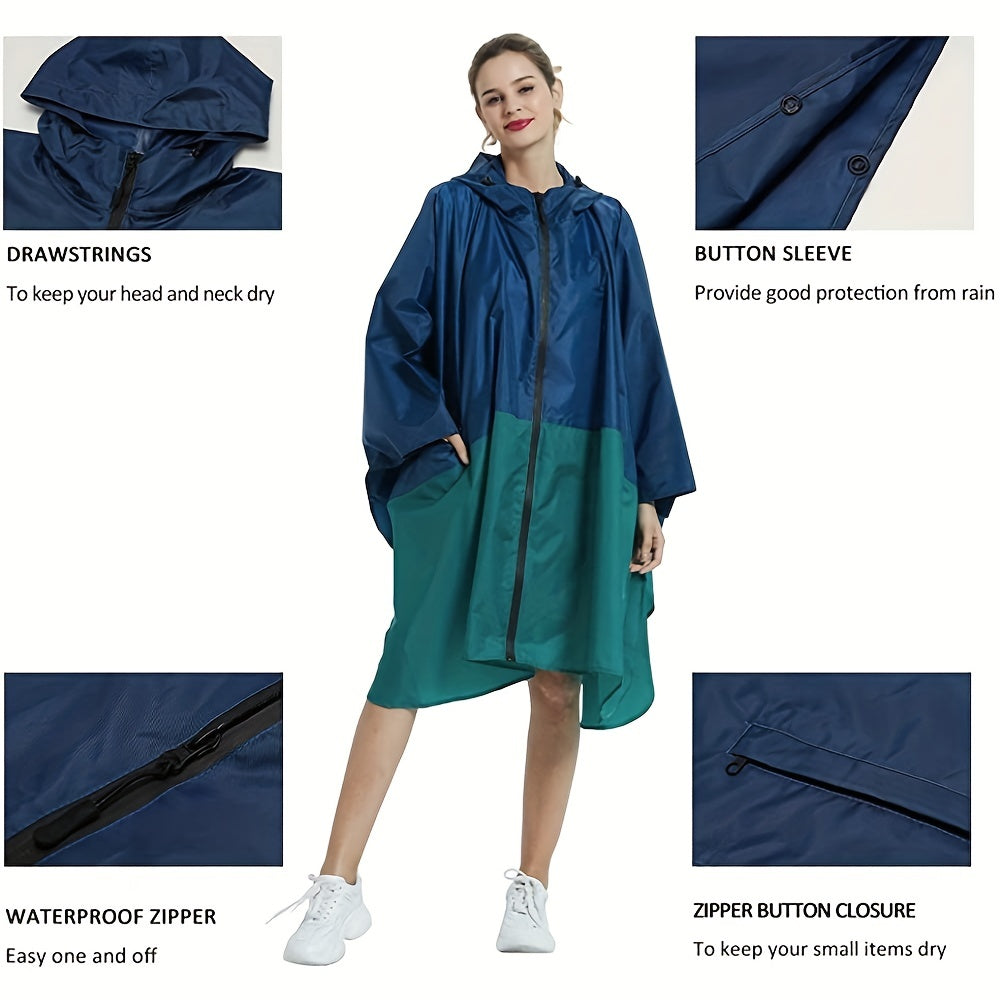 Elin Mackintosh Femme – Manteau Imperméable à Capuche, Coupe Régulière, Style Intemporel