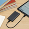 Disco SSD externo portátil de alta velocidade USB-C