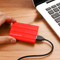 Disco SSD externo de transferência rápida para armazenamento portátil