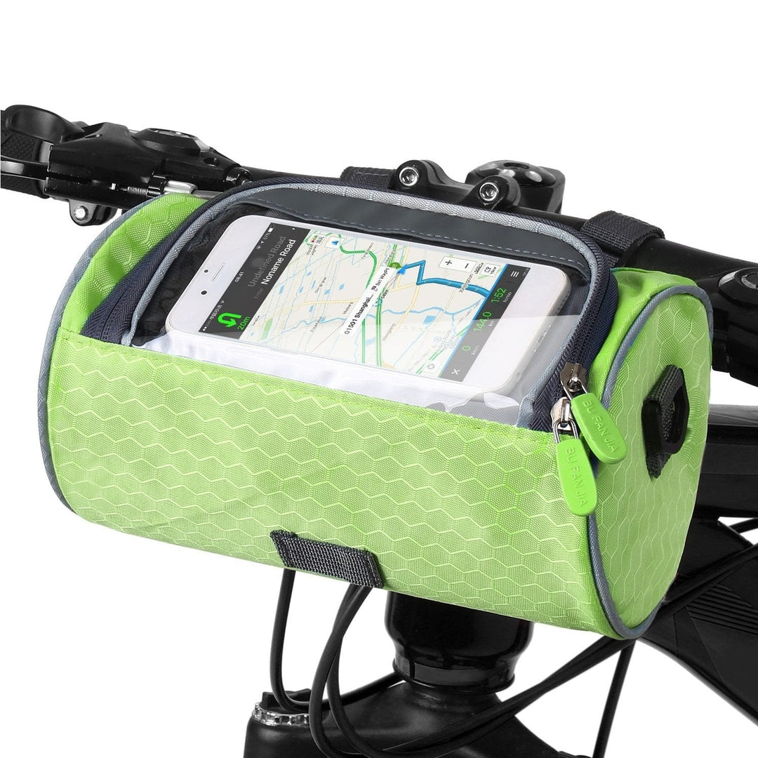 Sacoche de vélo avec écran tactile | Résistante aux projections d'eau et multifonctionnelle - Convient à tous les vélos