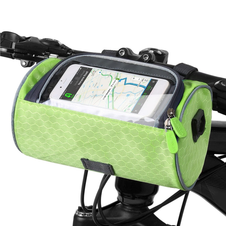 Sacoche de vélo avec écran tactile | Résistante aux projections d'eau et multifonctionnelle - Convient à tous les vélos