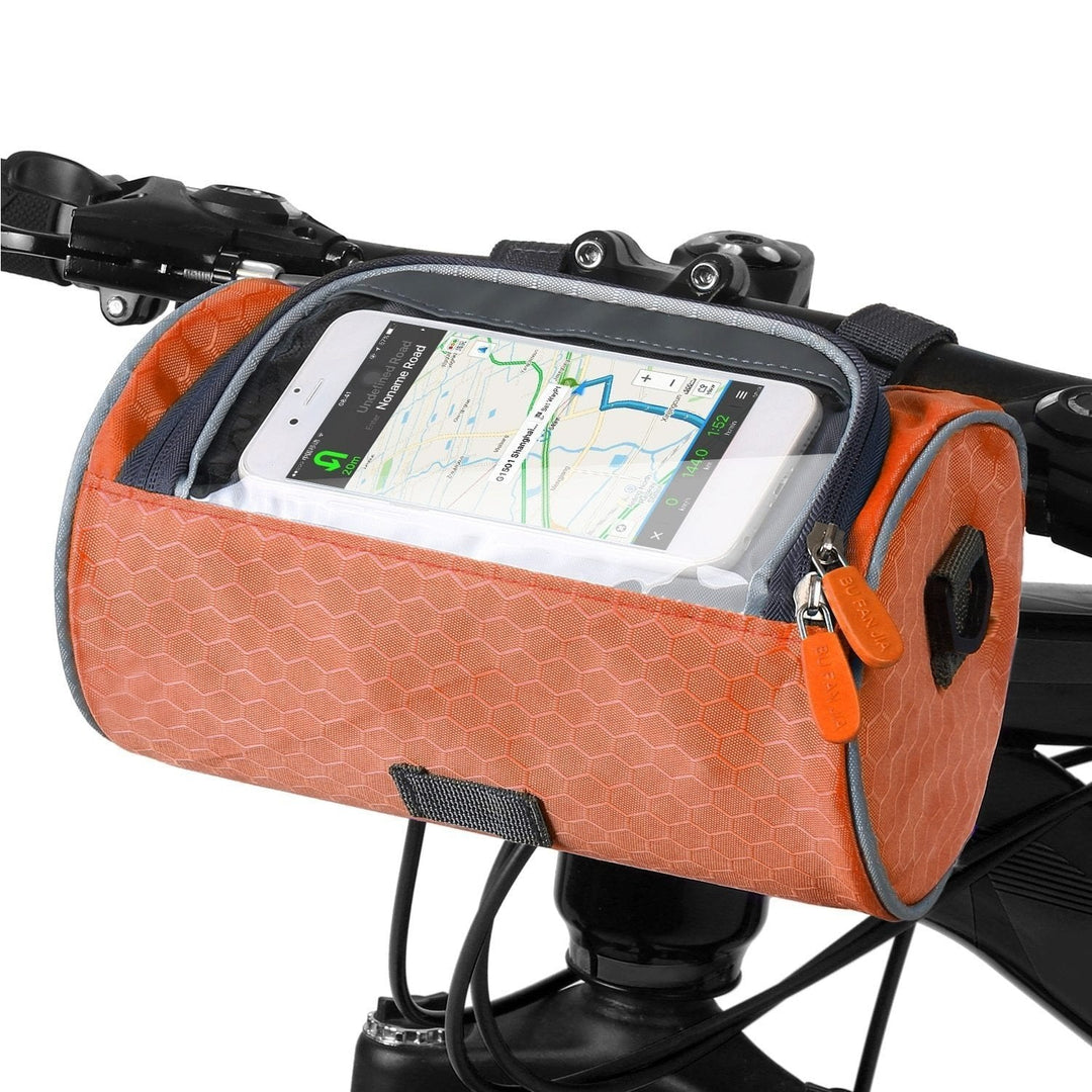 Sacoche de vélo avec écran tactile | Résistante aux projections d'eau et multifonctionnelle - Convient à tous les vélos