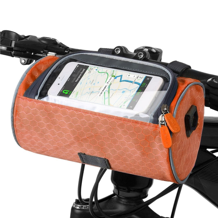 Sacoche de vélo avec écran tactile | Résistante aux projections d'eau et multifonctionnelle - Convient à tous les vélos