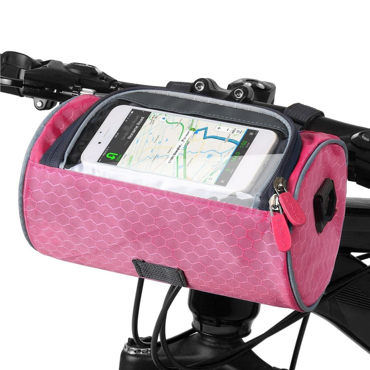 Sacoche de vélo avec écran tactile | Résistante aux projections d'eau et multifonctionnelle - Convient à tous les vélos