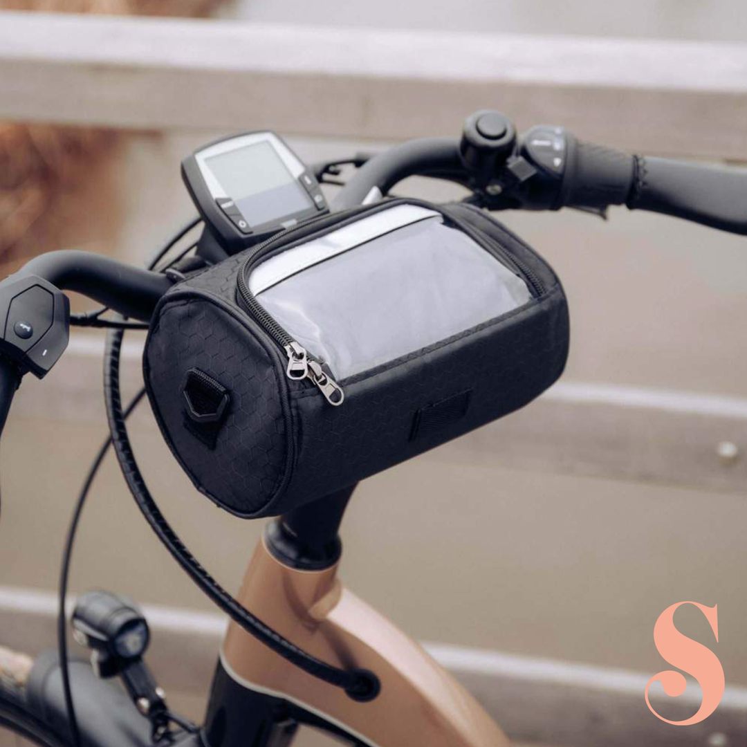 Sacoche de vélo avec écran tactile | Résistante aux projections d'eau et multifonctionnelle - Convient à tous les vélos