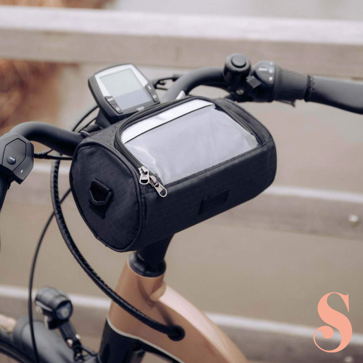 Sacoche de vélo avec écran tactile | Résistante aux projections d'eau et multifonctionnelle - Convient à tous les vélos