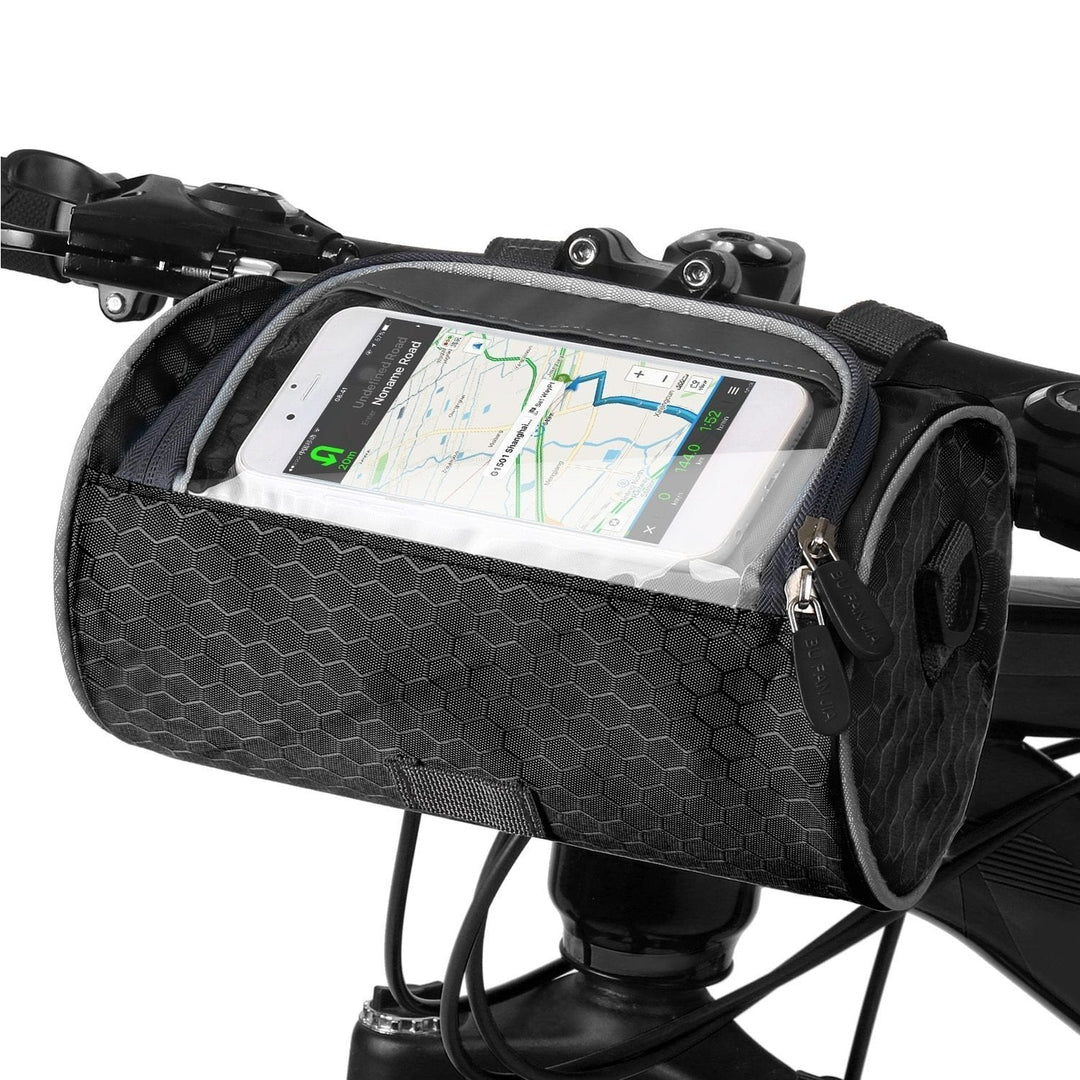 Sacoche de vélo avec écran tactile | Résistante aux projections d'eau et multifonctionnelle - Convient à tous les vélos
