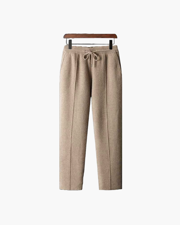 Conjunto de cachemir Winter Fit | Sudadera con capucha y pantalón recto para mayor comodidad y estilo