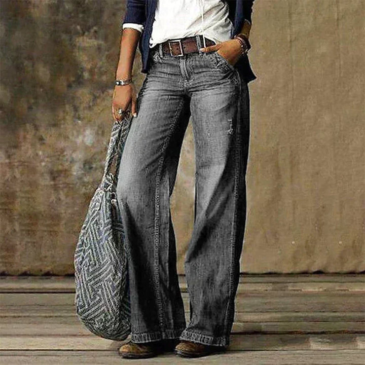Pantalones vaqueros anchos Adele para mujer | Diseño moderno, comodidad excepcional