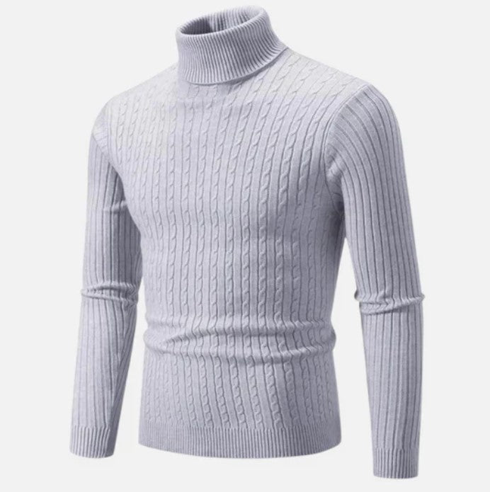 Melisar Pull à col roulé homme | Parfait mélange de chaleur et de raffinement
