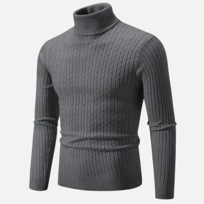 Melisar Pull à col roulé homme | Parfait mélange de chaleur et de raffinement