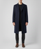 Cappotto elegante in lana slim fit da uomo