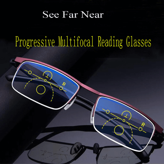 Lunettes de Lecture Progressives | Vision Claire & Confort Quotidien