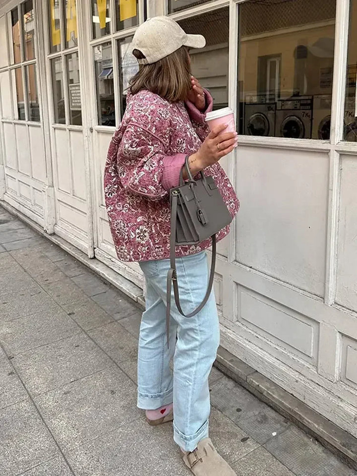 Ada | Chaqueta elegante con estampado floral para mujer