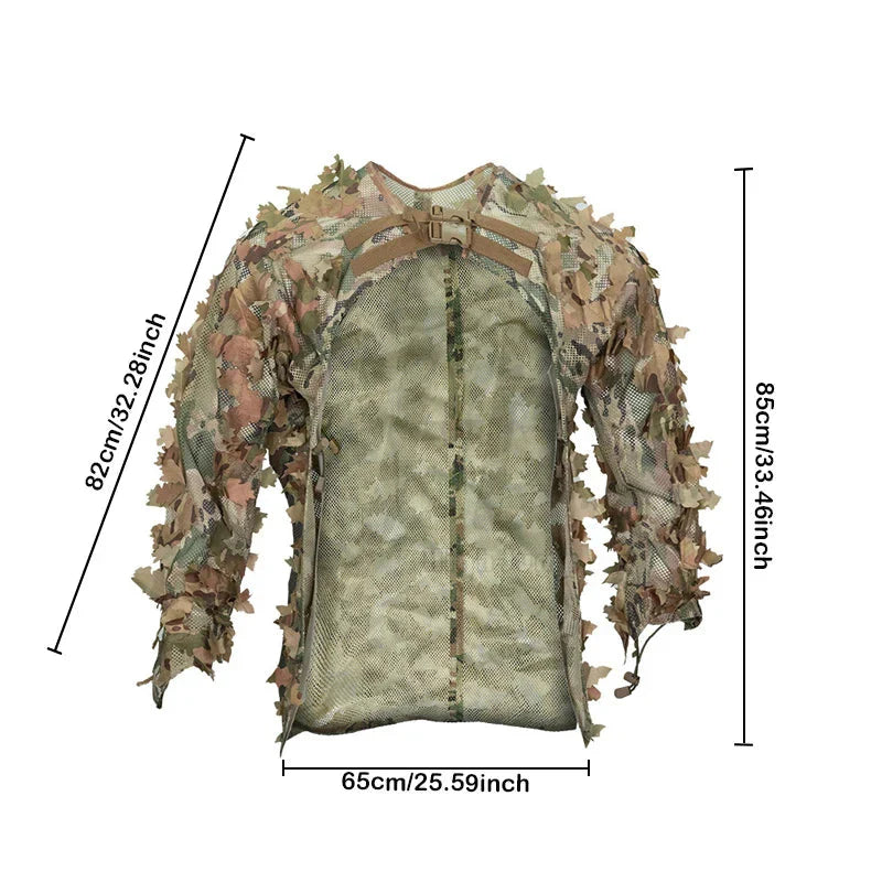 Combinaison de Camouflage SilentStalk | Chasse & Airsoft | Légère, Respirante et Réaliste