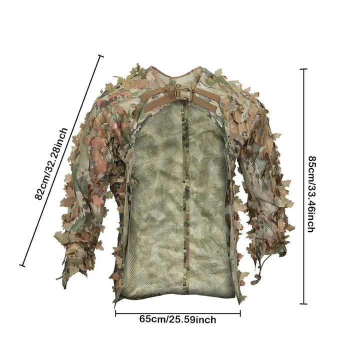 Combinaison de Camouflage SilentStalk | Chasse & Airsoft | Légère, Respirante et Réaliste