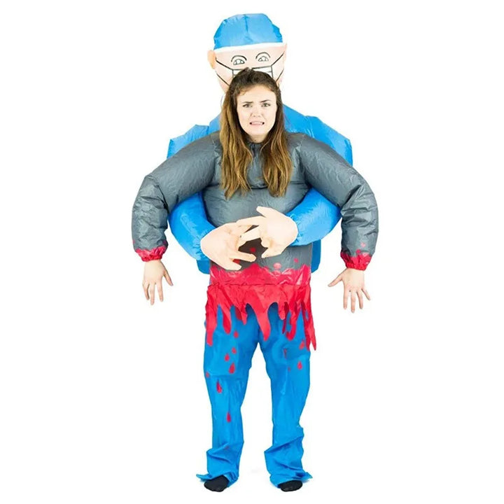 Costume de Chirurgien Gonflable SpookMorph | Déguisement Halloween Adulte Effrayant et Drôle