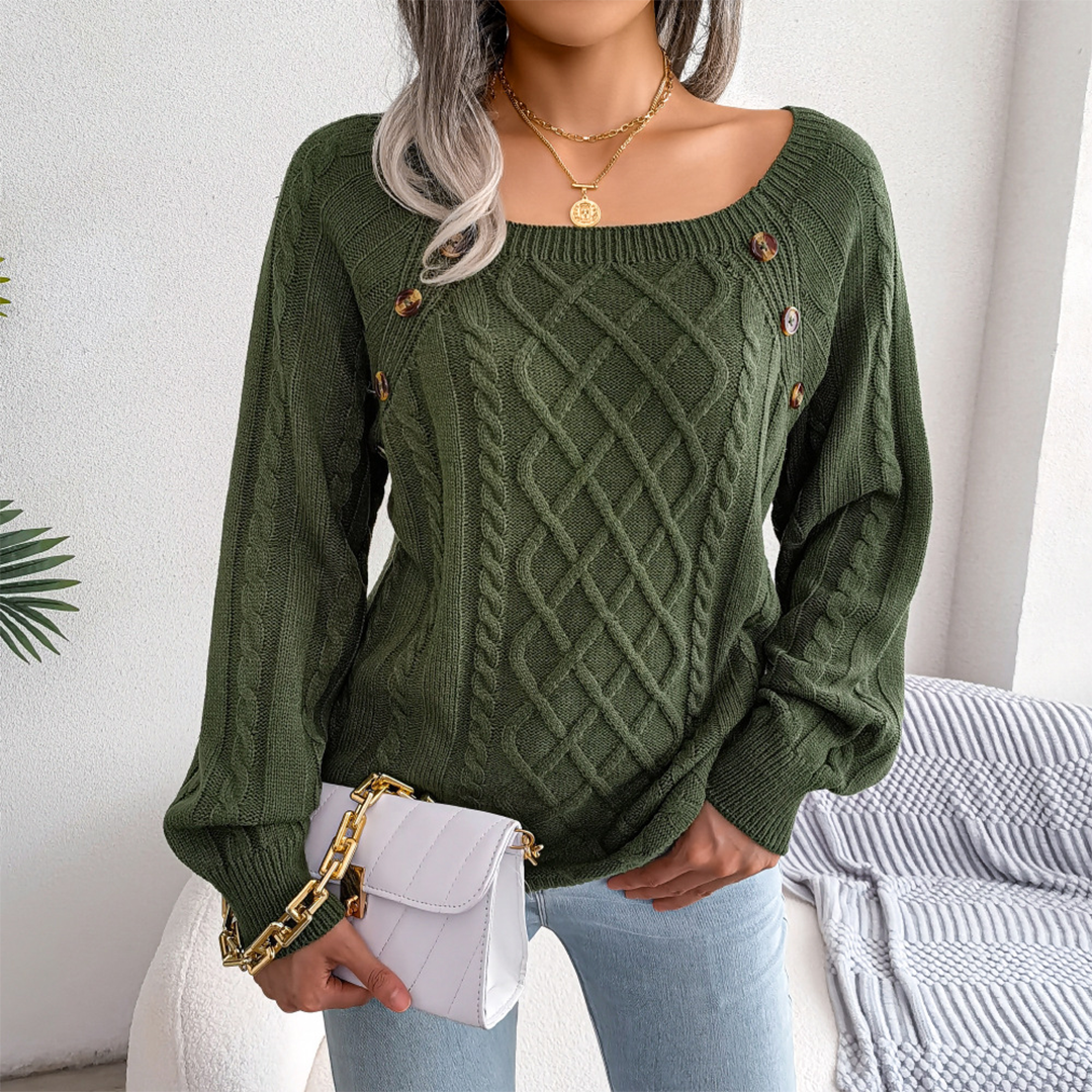 Alina | Pull Femme de Haute Qualité avec Détails Élégants