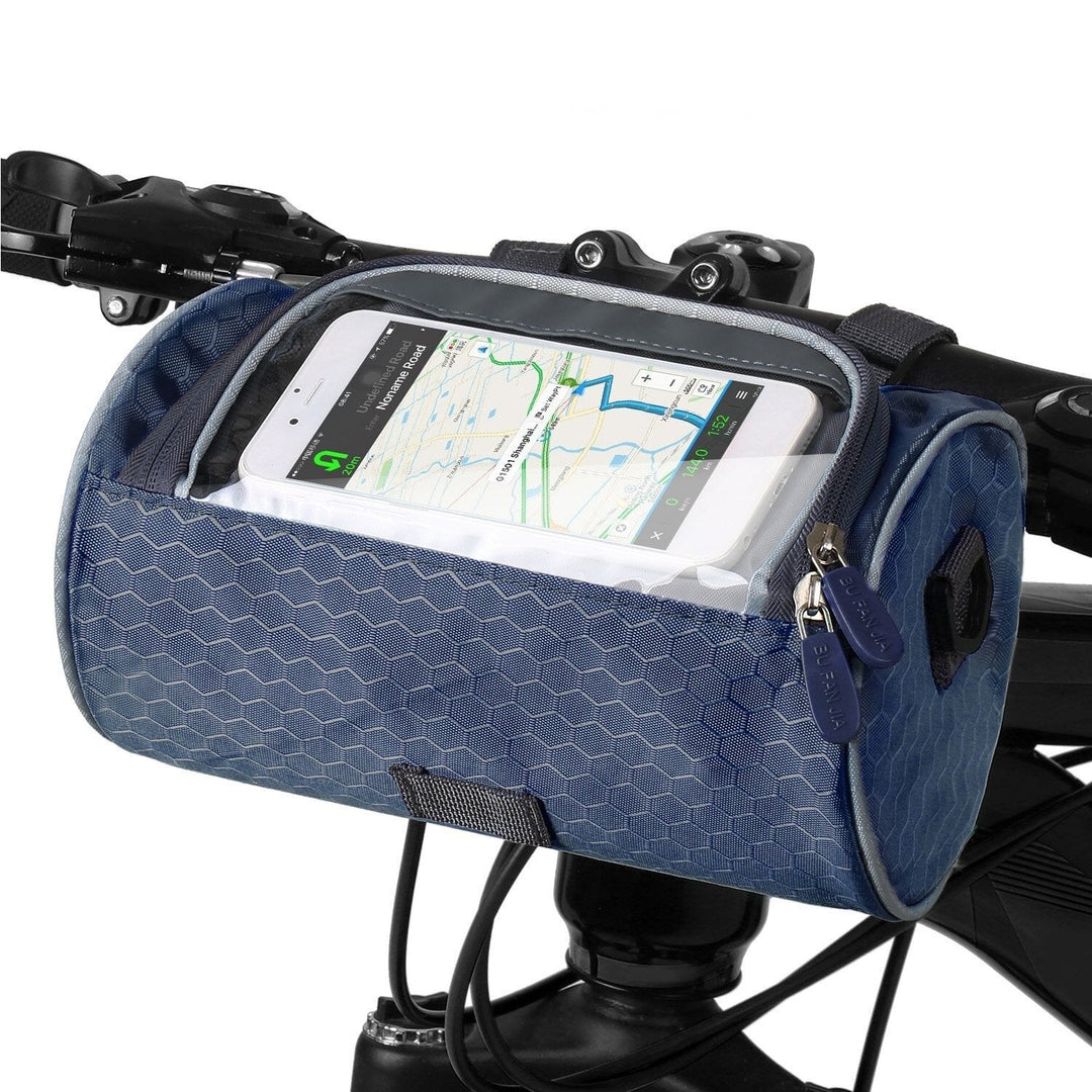 Sacoche de vélo avec écran tactile | Résistante aux projections d'eau et multifonctionnelle - Convient à tous les vélos