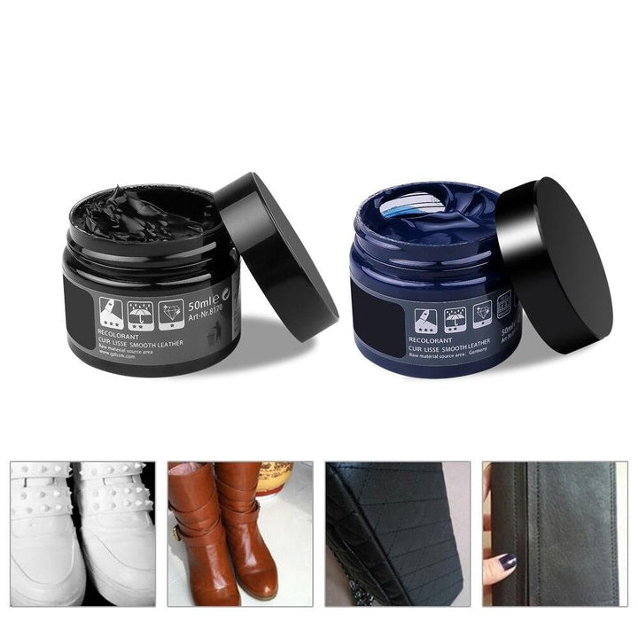 Creme Reparador para Couro para Riscos e Fissuras | Restaura Sofás, Sapatos e Bolsas