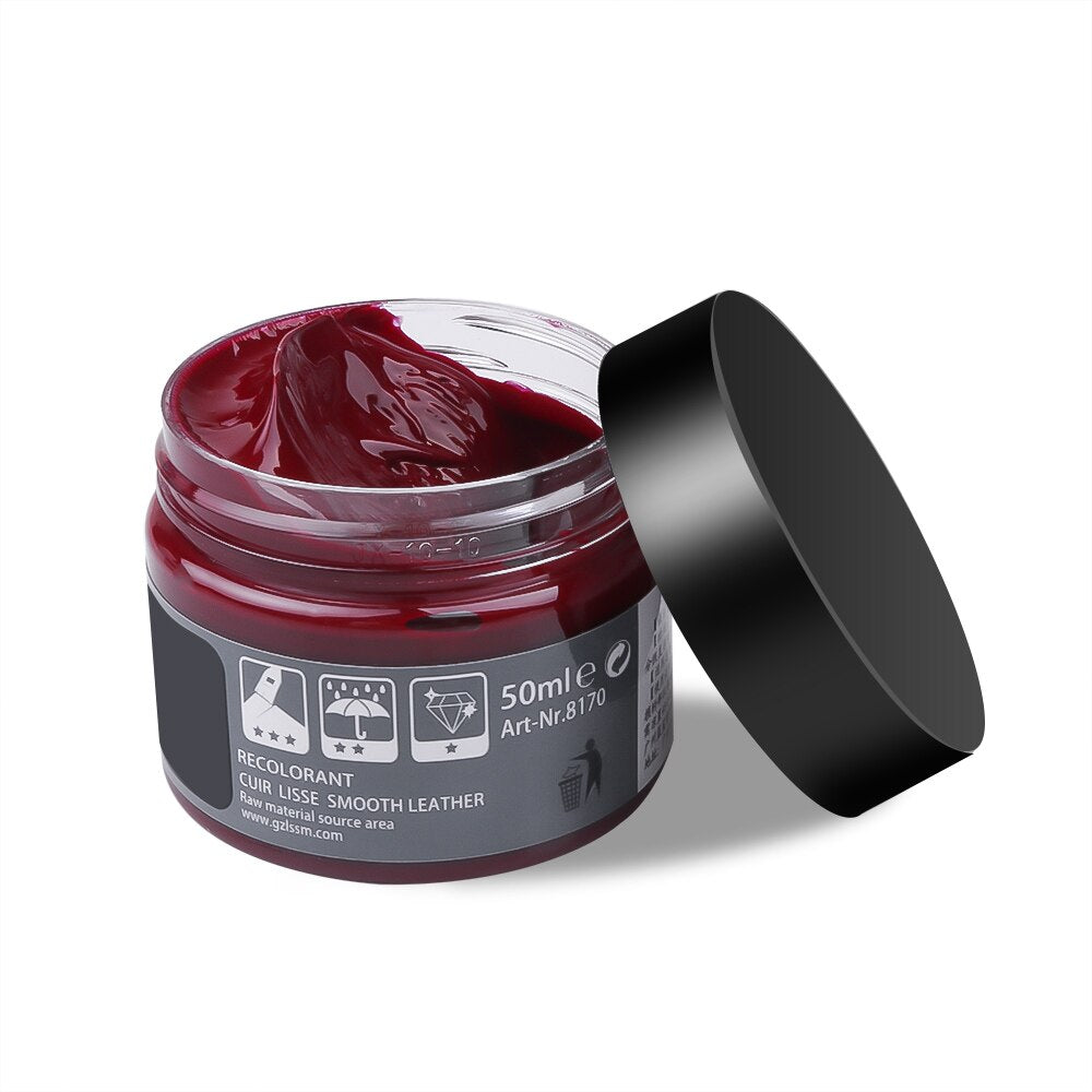 Creme Reparador para Couro para Riscos e Fissuras | Restaura Sofás, Sapatos e Bolsas