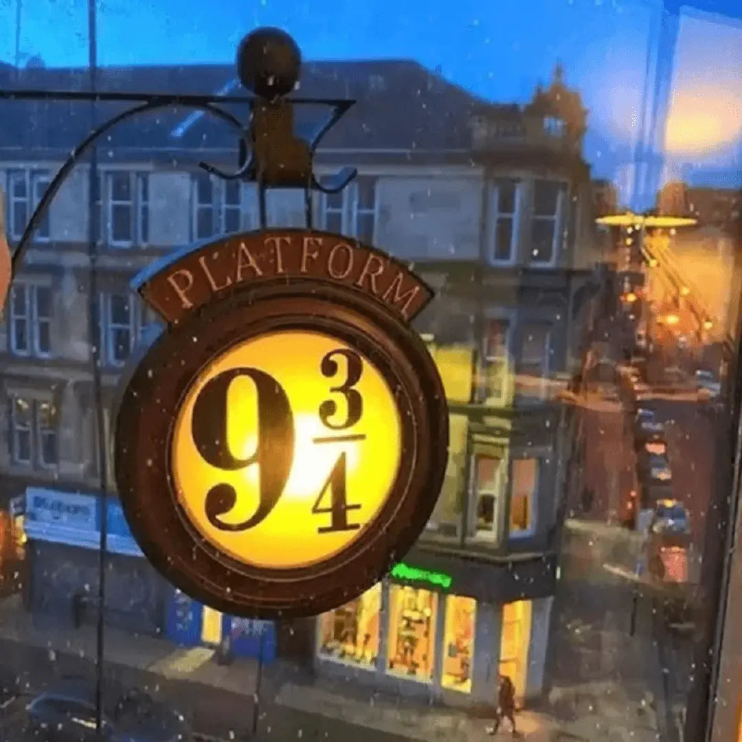 LumosWall Lampe Murale LED | Design Magique Inspiré Platform 9¾ & Télécommande