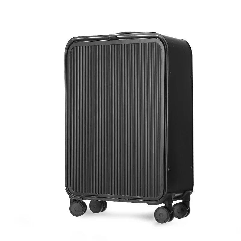 Valparaiso Valise Aluminium | Bagage Premium Durable avec Roulettes 360° Silencieuses