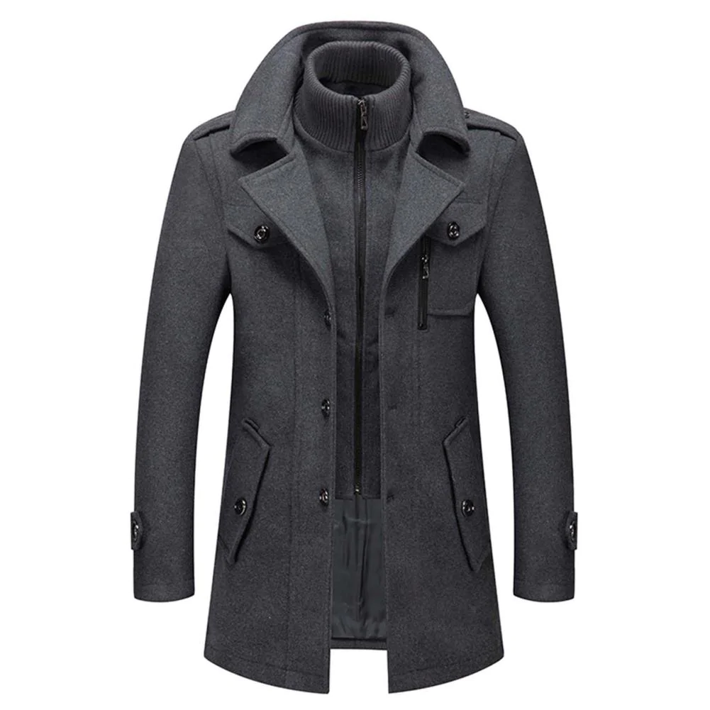 Manteau Deux-Pièces Henry | Style Intemporel & Coupe Masculine Inspirée de Peaky Blinders