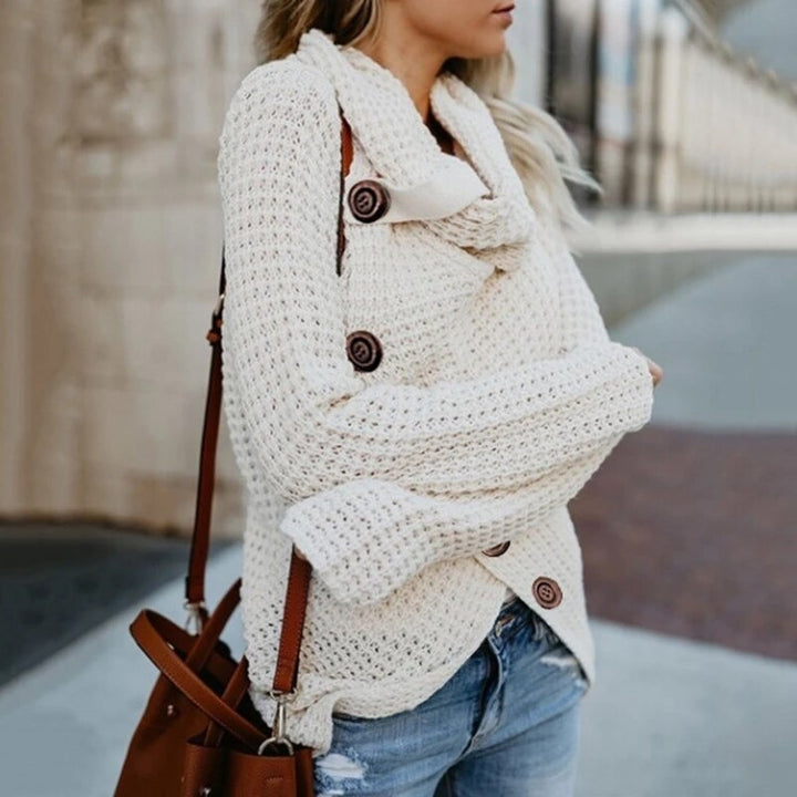 Clara | Col Roulé Moderne Et Symétrique Avec Détails De Classe