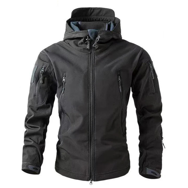NordTrek Chaqueta Softshell de Forro Polar para Hombre - Impermeable y Transpirable para Exterior