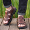 Sandales orthopédiques en cuir pour hommes – Thijs