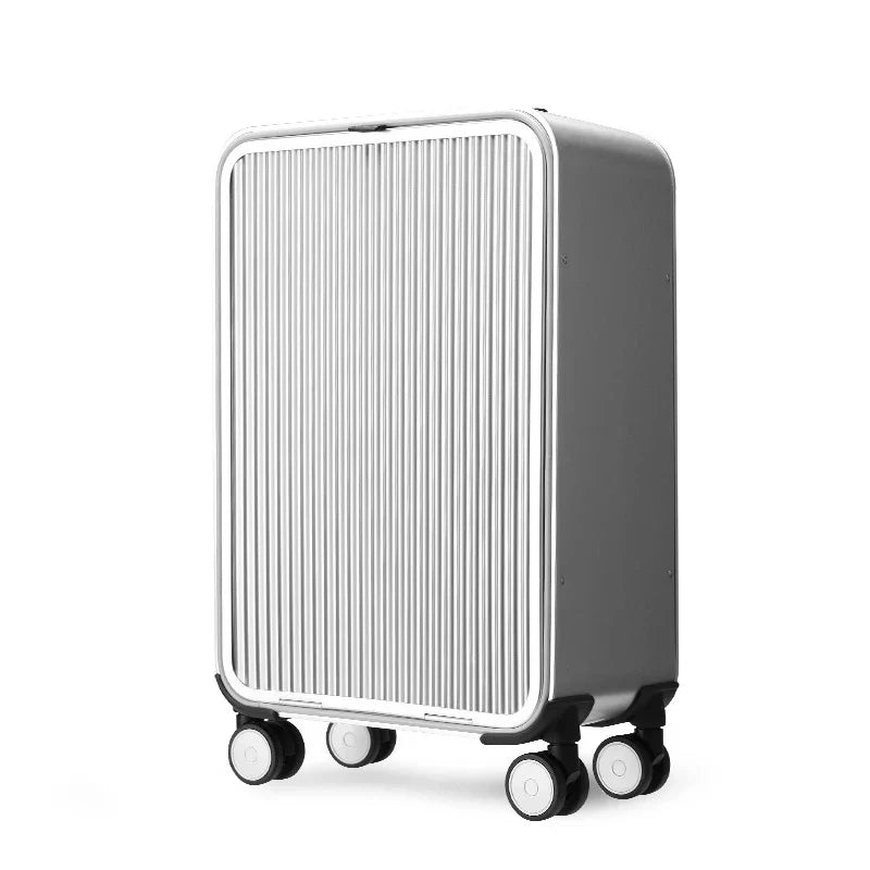 Valparaiso Valise Aluminium | Bagage Premium Durable avec Roulettes 360° Silencieuses