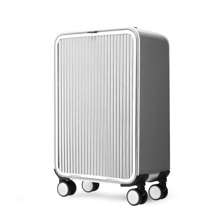Valparaiso Valise Aluminium | Bagage Premium Durable avec Roulettes 360° Silencieuses