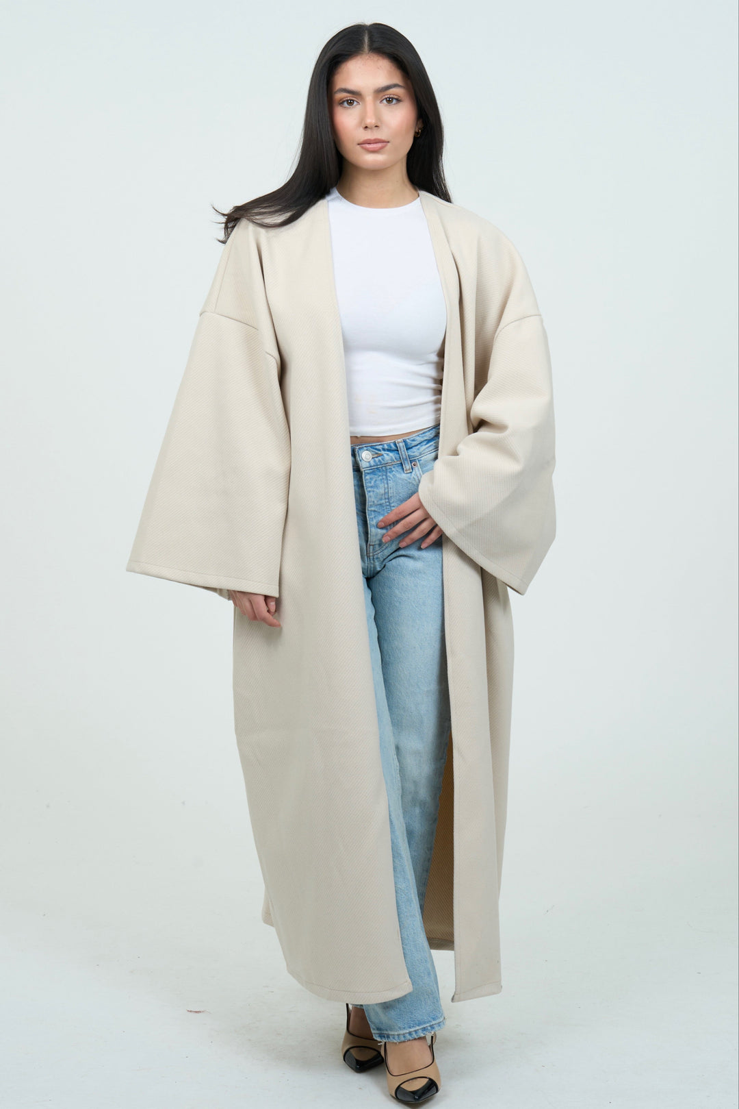 Yasmine | Manteau ouvert