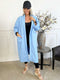 Cappotto oversize Annah con cuciture evidenziate e tasche funzionali