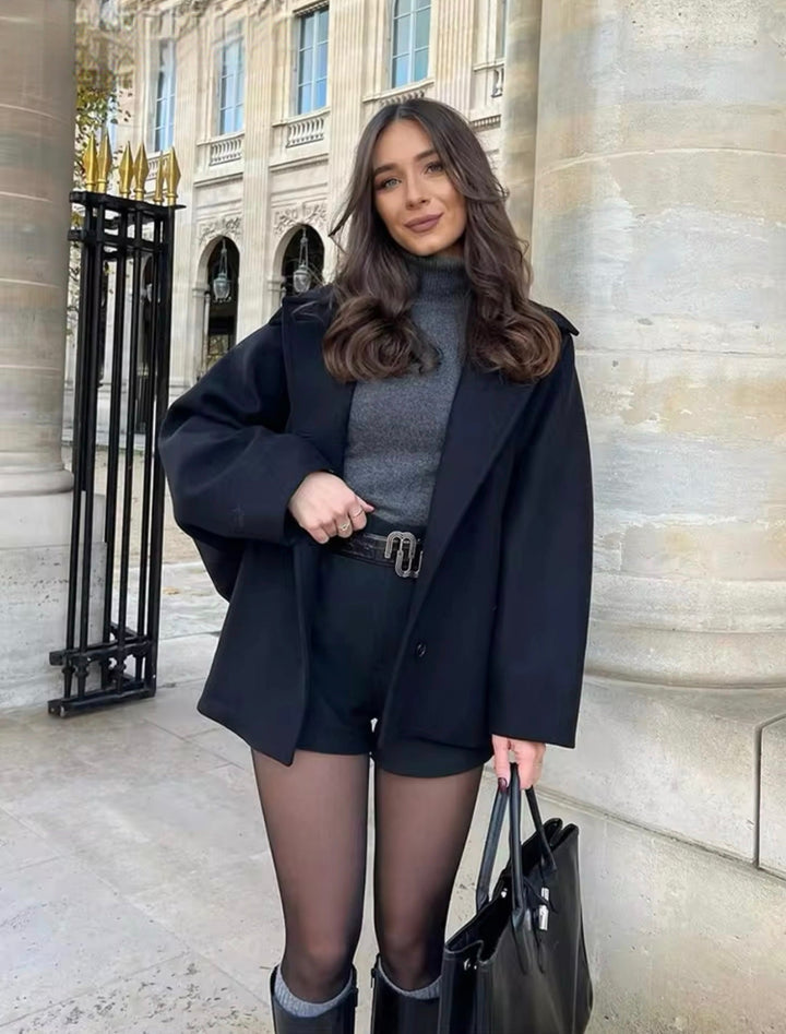 Abrigo de lana oversize con estilo | Comodidad y elegancia para el otoño 